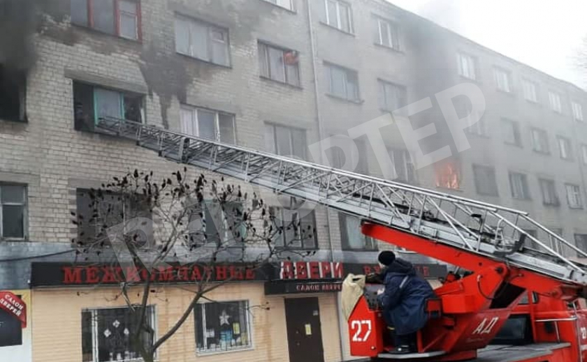 В Павлограде на пожаре в общежитии пострадали 3 человека
