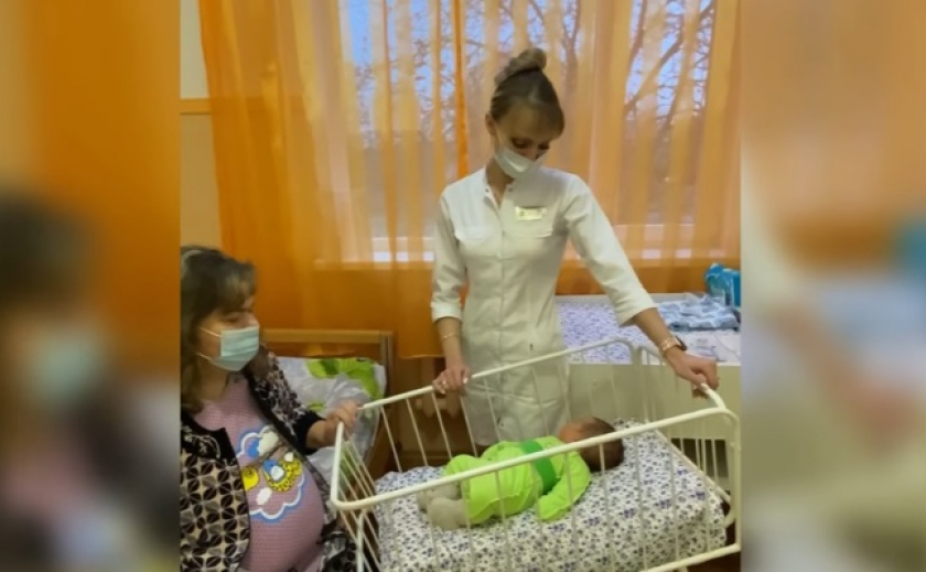 В Павлограде родился малыш весом больше 5 кг