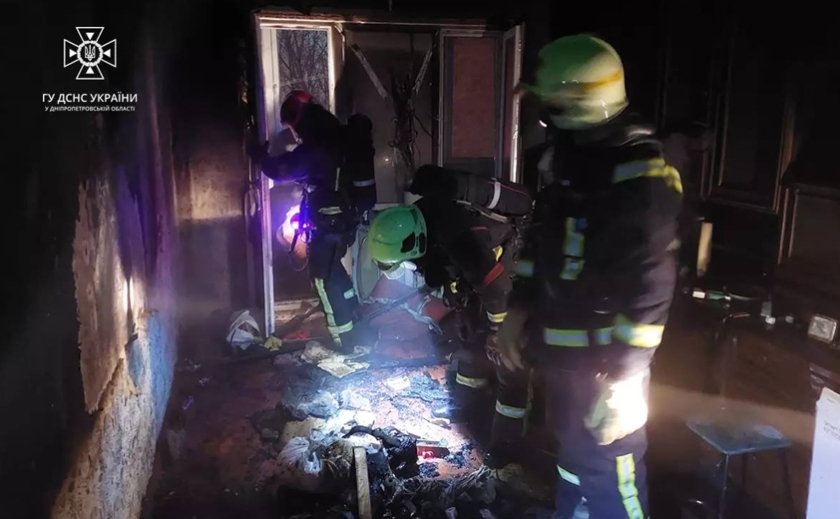На пожежі у Павлограді виявили тіло загиблого чоловіка