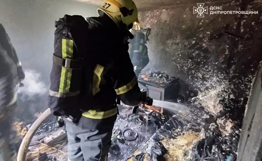 У Павлограді під час пожежі у будинку загинула жінка