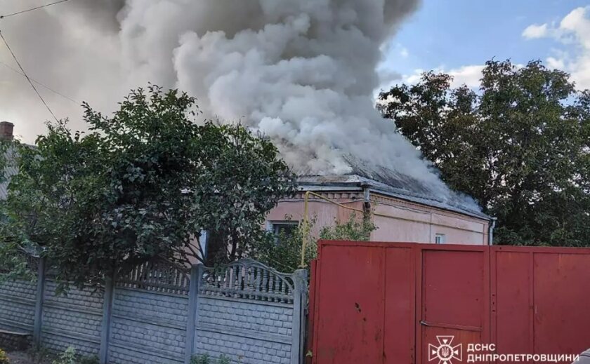 У Павлограді надзвичайники ліквідували займання житлового будинку