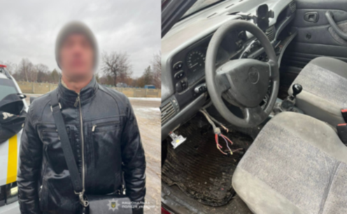 Намагався викрасти авто військовослужбовця: у Павлограді затримали зловмисника