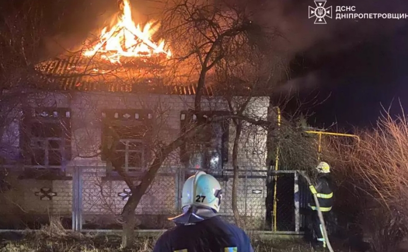 У Павлограді під час пожежі в житловому будинку загинув чоловік