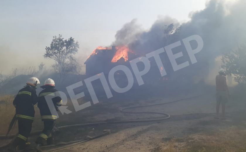 В Павлограде сгорели два частных дома