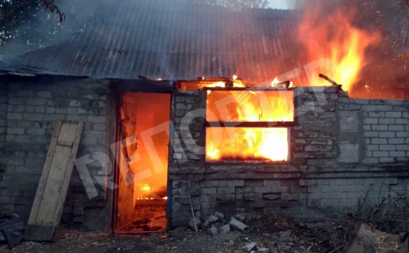 В Терновке сгорел жилой дом