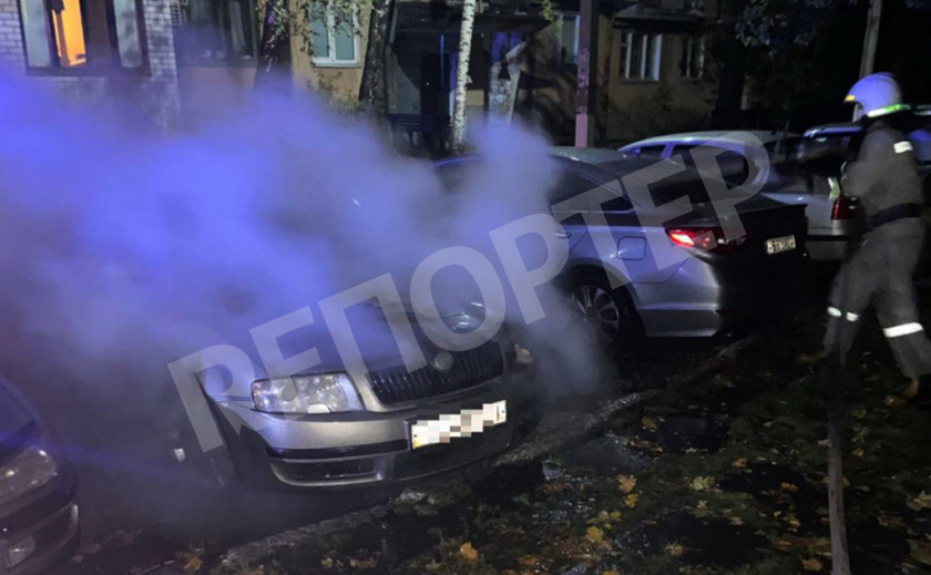 На Днепропетровщине ночью сгорел «газовый» автомобиль